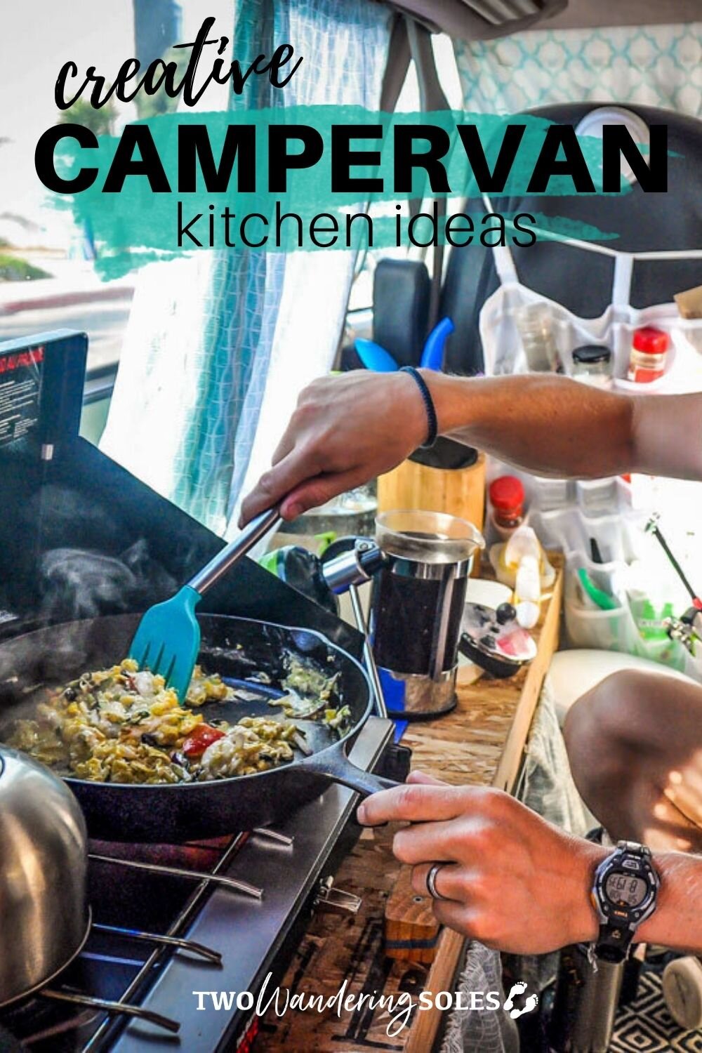 Campervan Kitchen Ideas | Two Wandering Soles