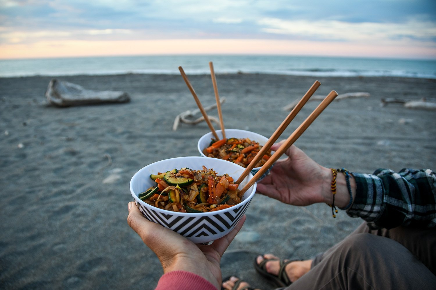 Healthy Camping Food: Camp "Pad Thai"