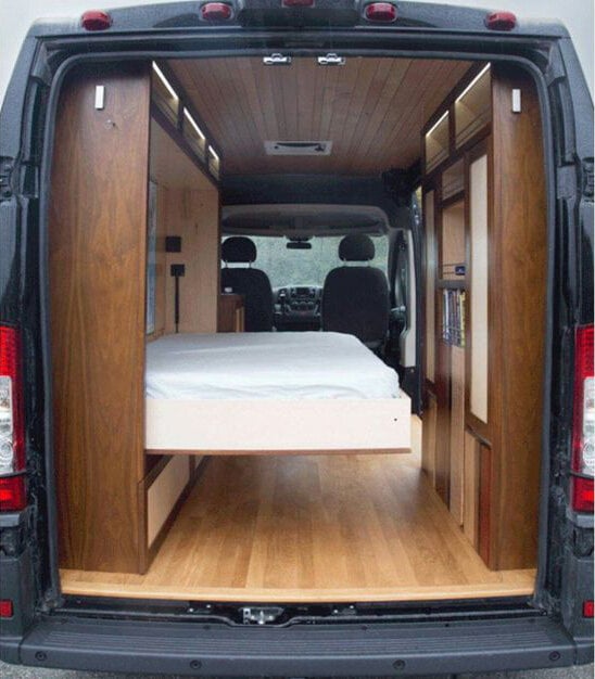 Campervan Beds: Murphy bed | Image source: rydawell.com