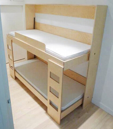 Campervan Bed Ideas Best Designs For, Murphy Bunk Bed Plans Free