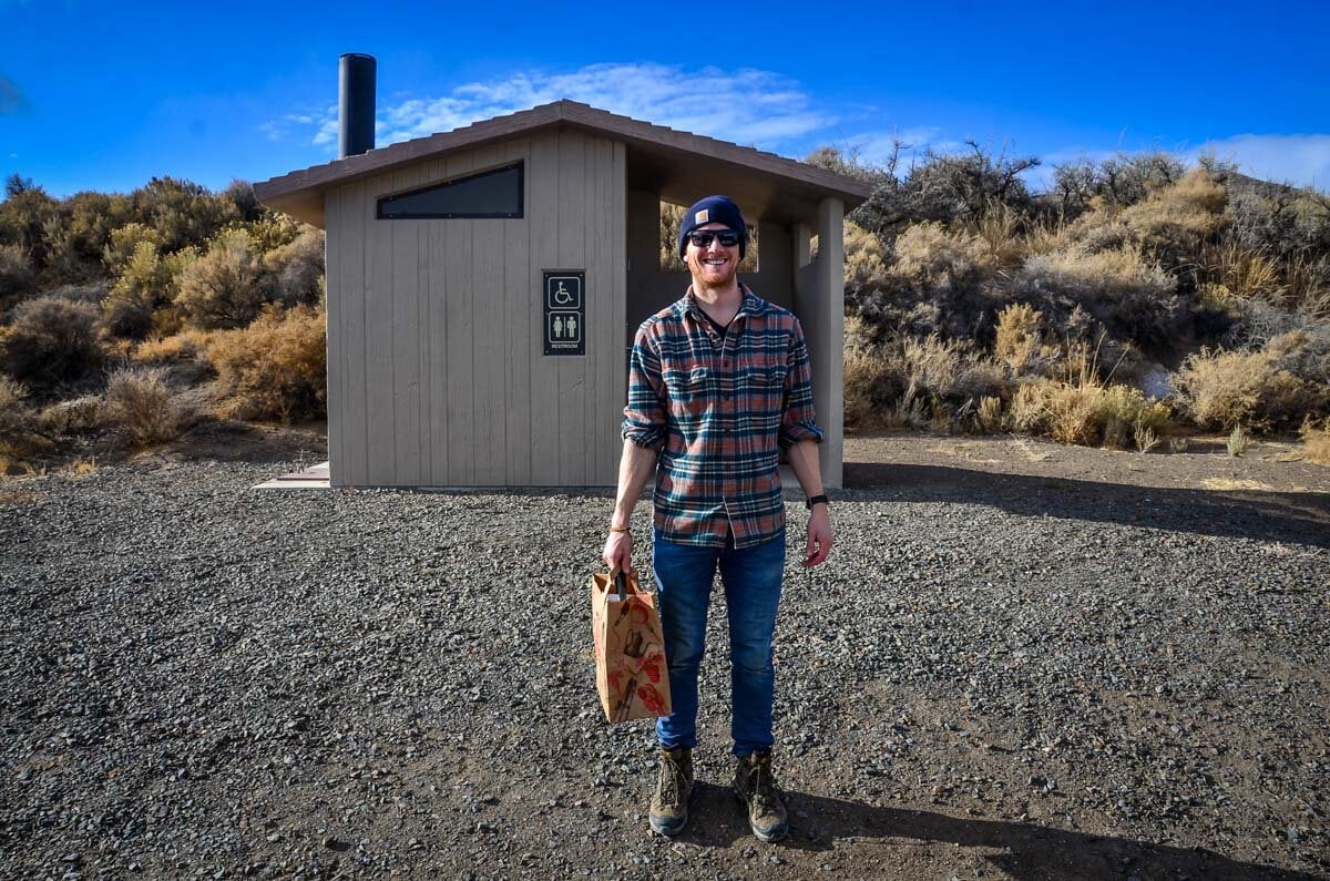 Campervan Toilet | Nature’s Head Emptying the Tank