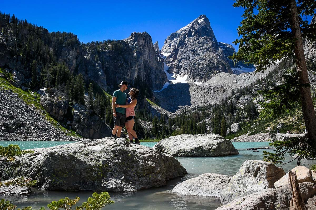 Things to do in Grand Teton National Park | Delta Lake Hike