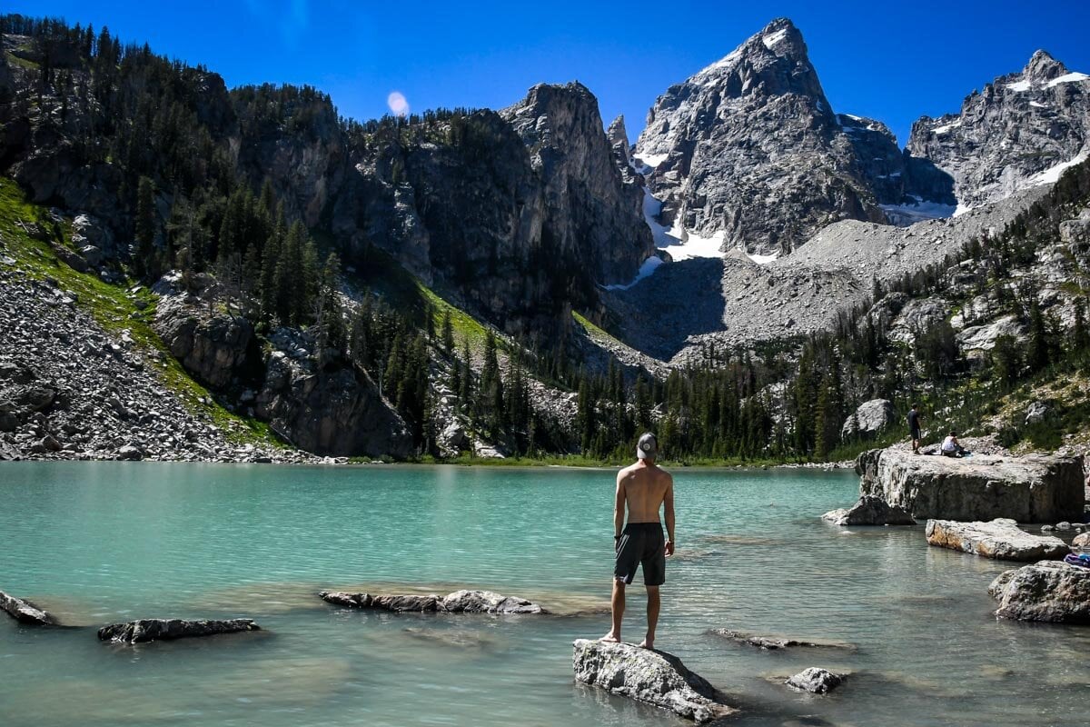 Delta Lake Hike in Grand Teton National Park