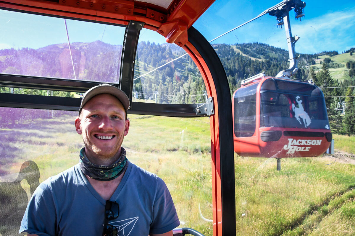 Take the gondola at Teton Village (for free!)