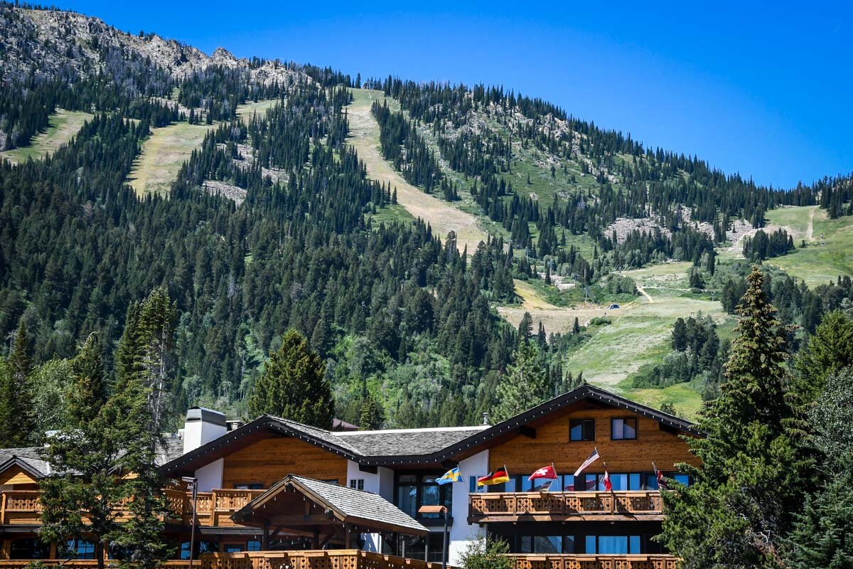 Teton Village in Grand Teton National Park