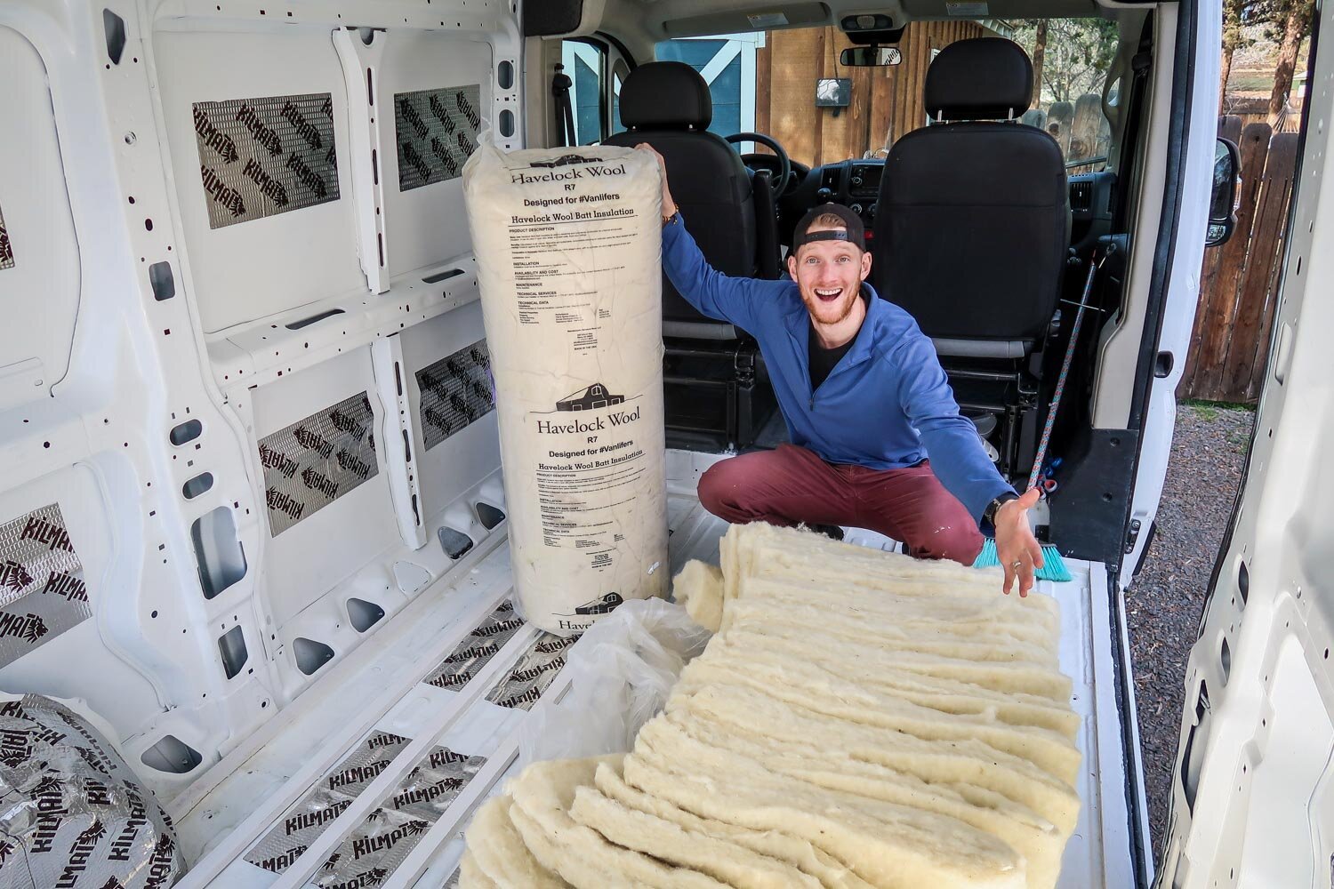 Van Insulation Havelock Sheep Wool