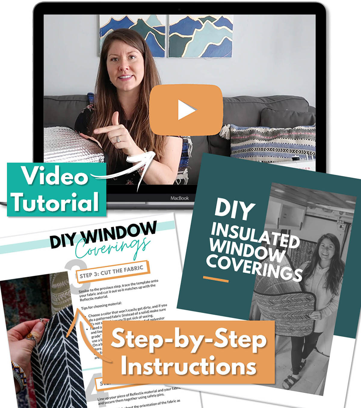 Campervan Gifts |Insulated Window Cover tutorial