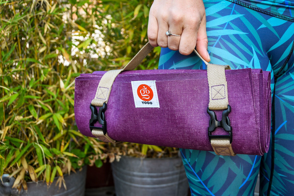 Best Campervan Gifts: Yogo compact yoga mat