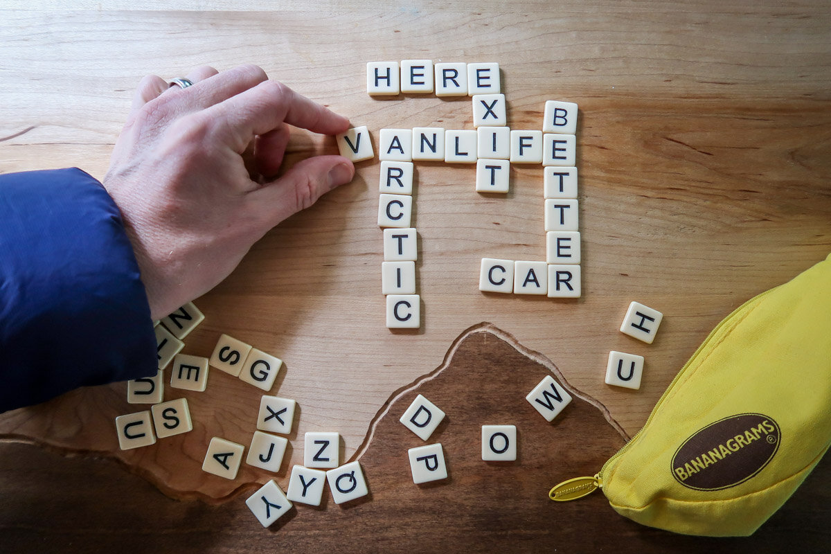 Best Campervan Gifts: Bananagrams