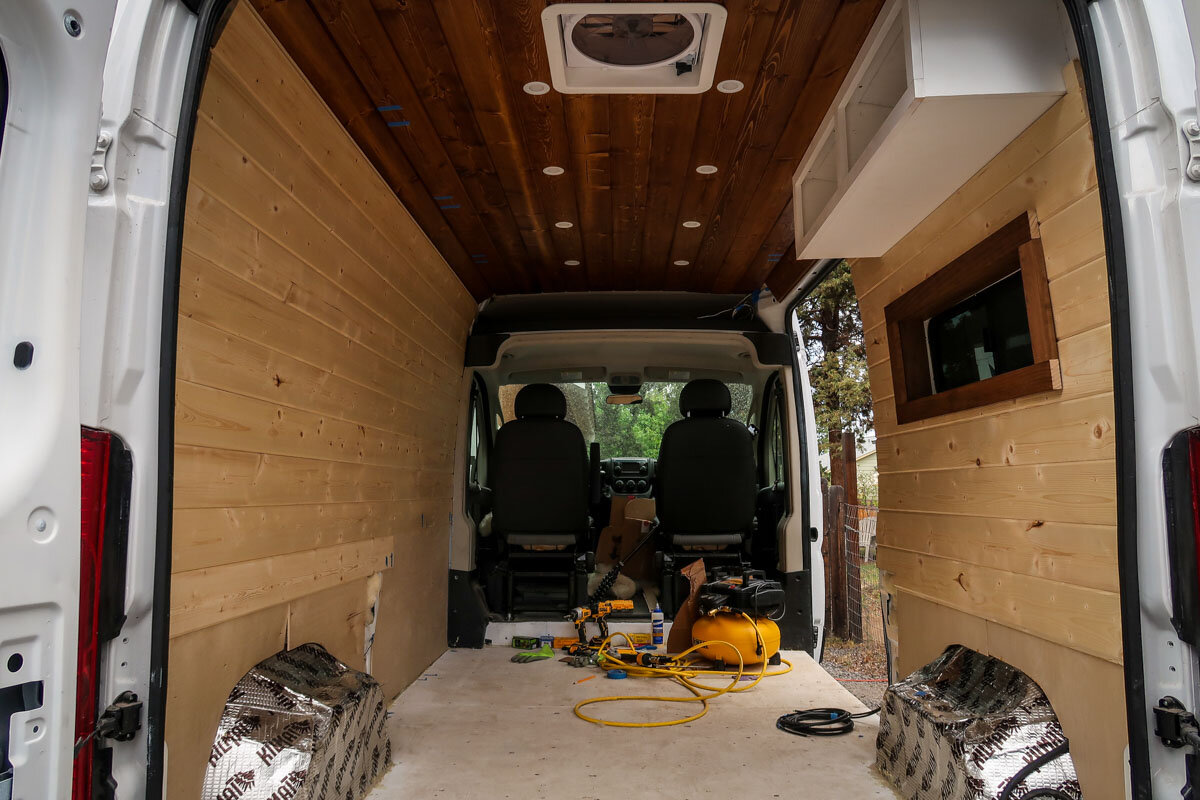 Campervan Cost Floor Walls and Ceiling Cost