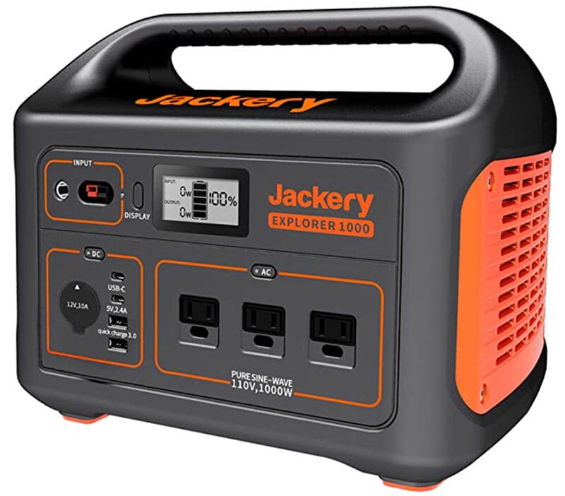 Campervan Cost Jackery Power Station Explorer 1000