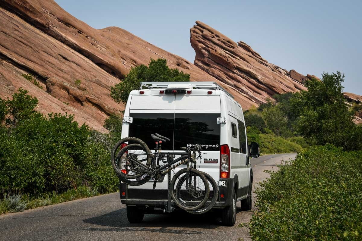 Campervan Cost Bike Rack and Hitch