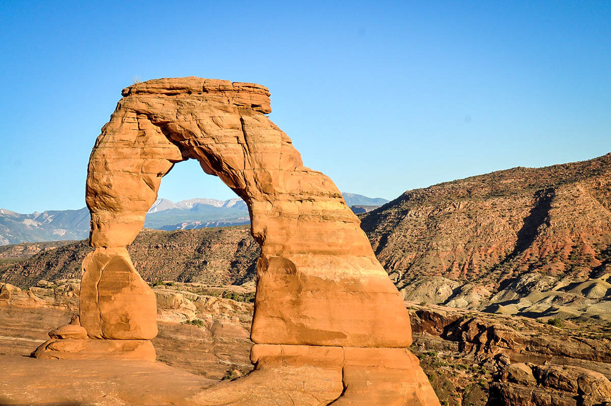 Delicate Arch at Arches National Park in Utah