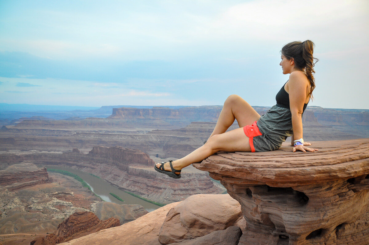 Dead Horse Point State Park lookout in Utah