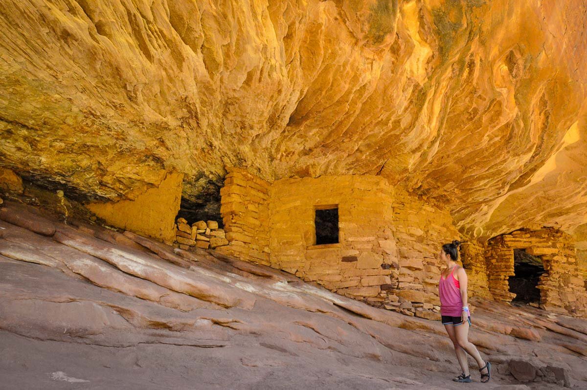 House on Fire Ruins Utah Road Trip