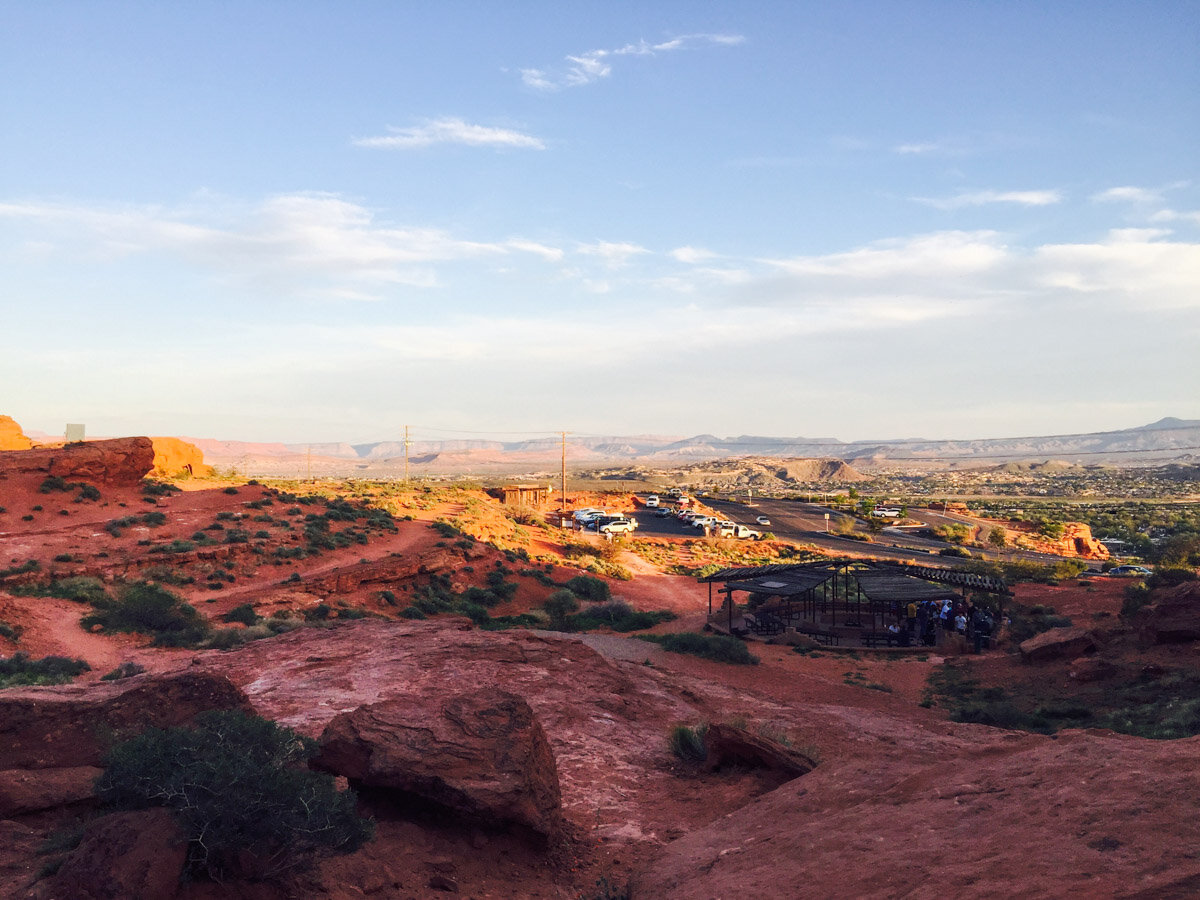 St. George ruins hike in Utah