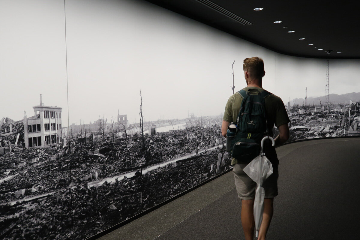Wandering through the Hiroshima Peace Memorial Museum