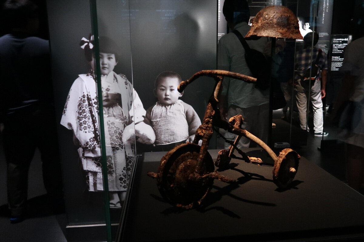 Inside Hiroshima Peace Memorial Museum