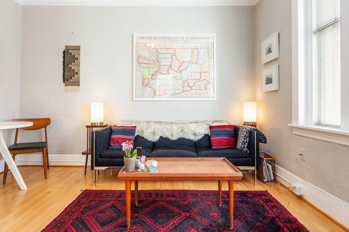 Where to Stay in Capitol Hill Seattle: Airbnb Sophisticated Studio in Capitol Hill | Image source: Airbnb