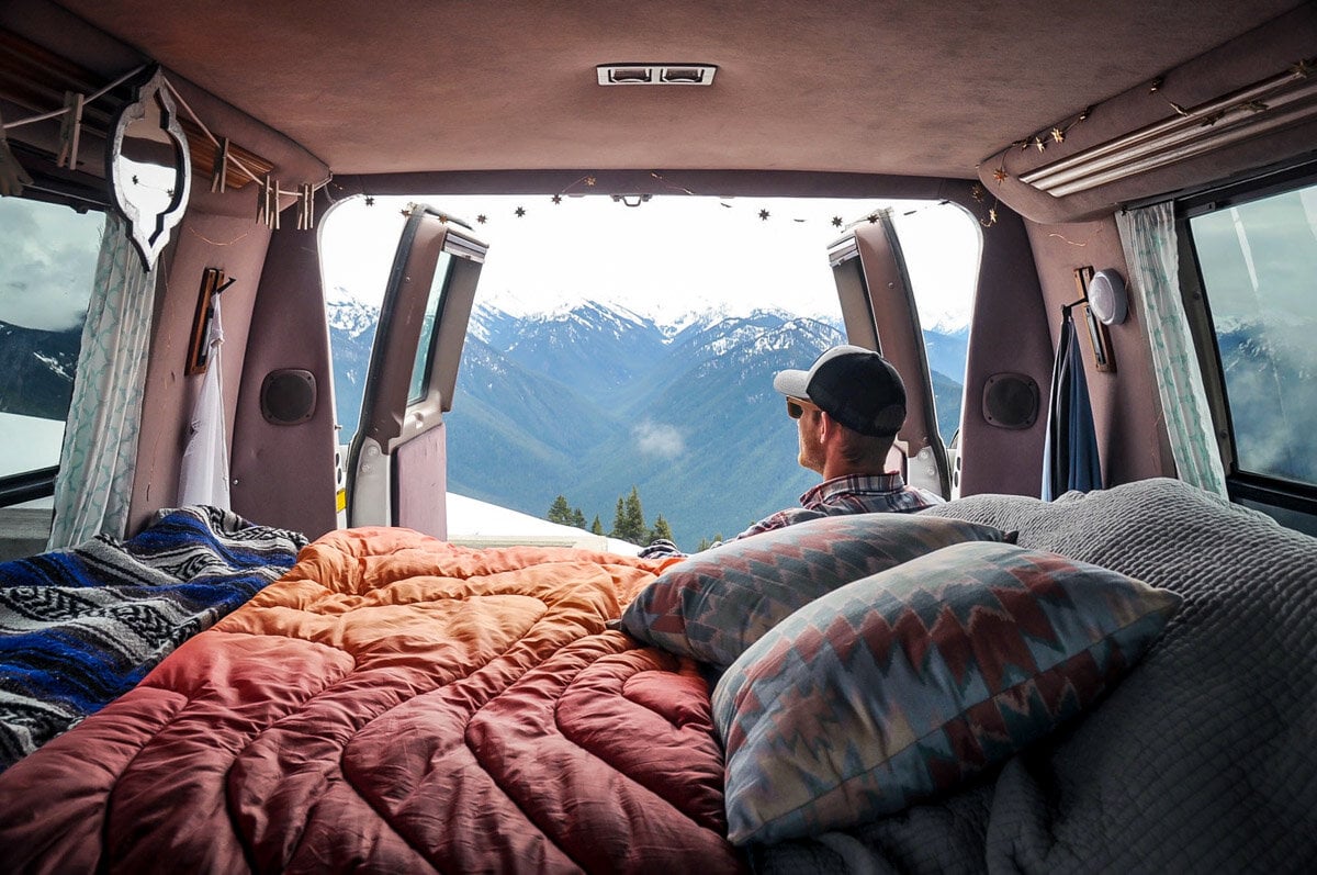 Living in a Van | Campervan at Hurricane Ridge