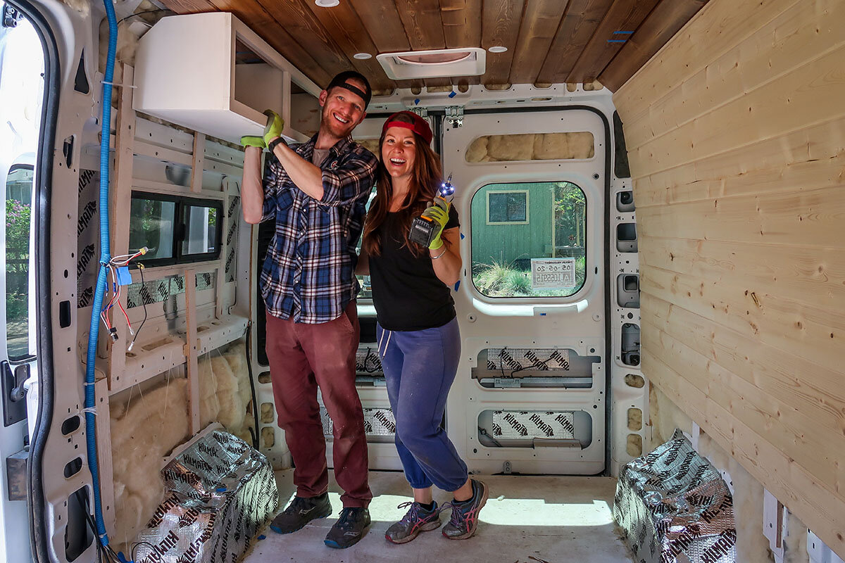Living in a Van | Campervan Build
