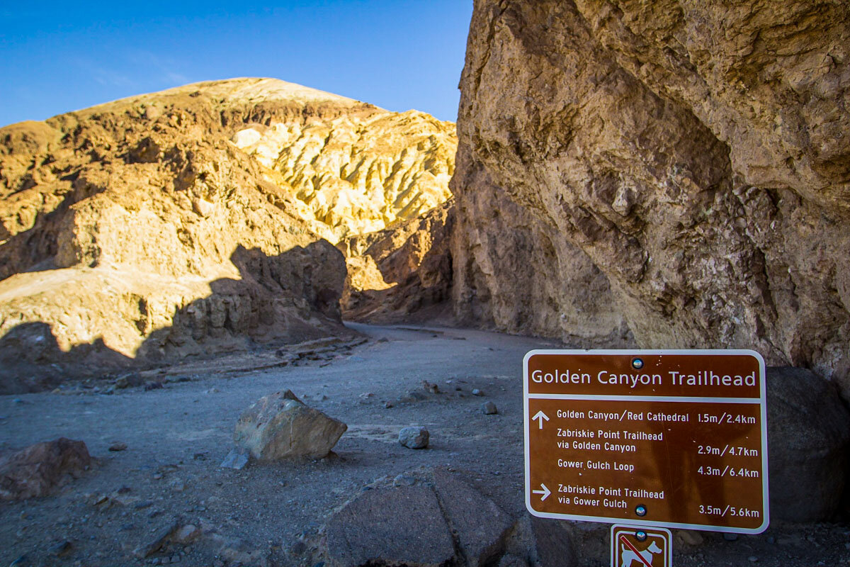 Las Vegas to Death Valley Day Trip | Golden Canyon