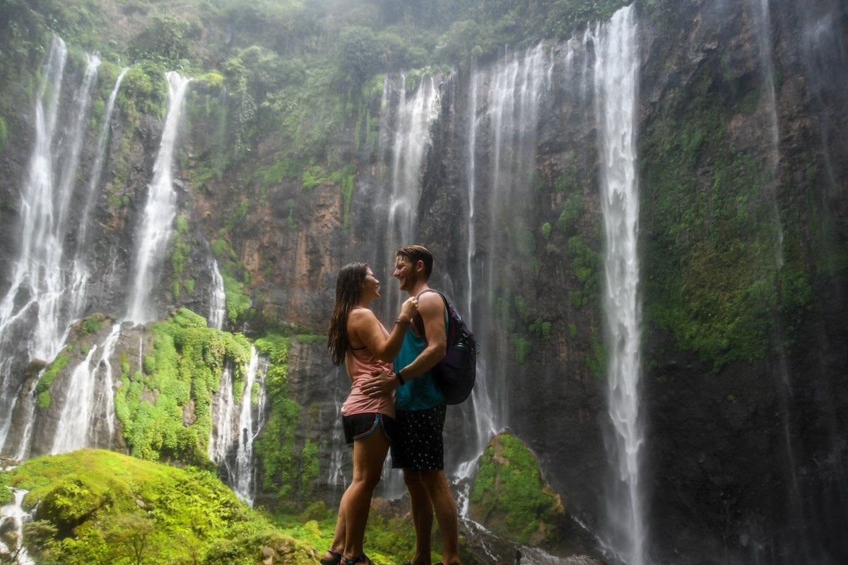 Things to do in Java Tumpak Sewu Waterfall