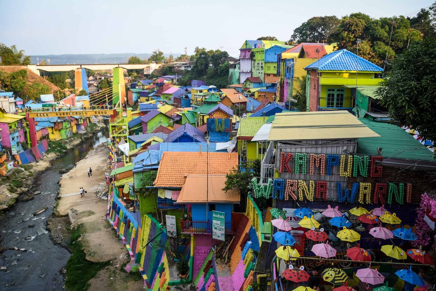 Things to do in Java Malang Rainbow Village Kampung Warna Warni