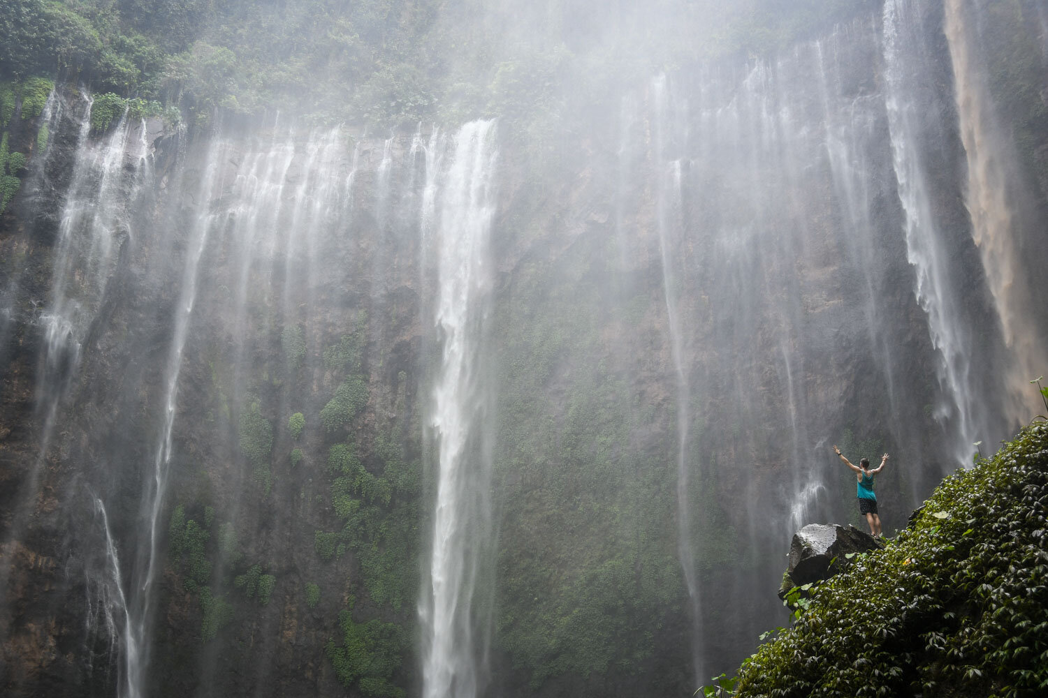 Things to do in Java Tumpak Sewu Waterfall