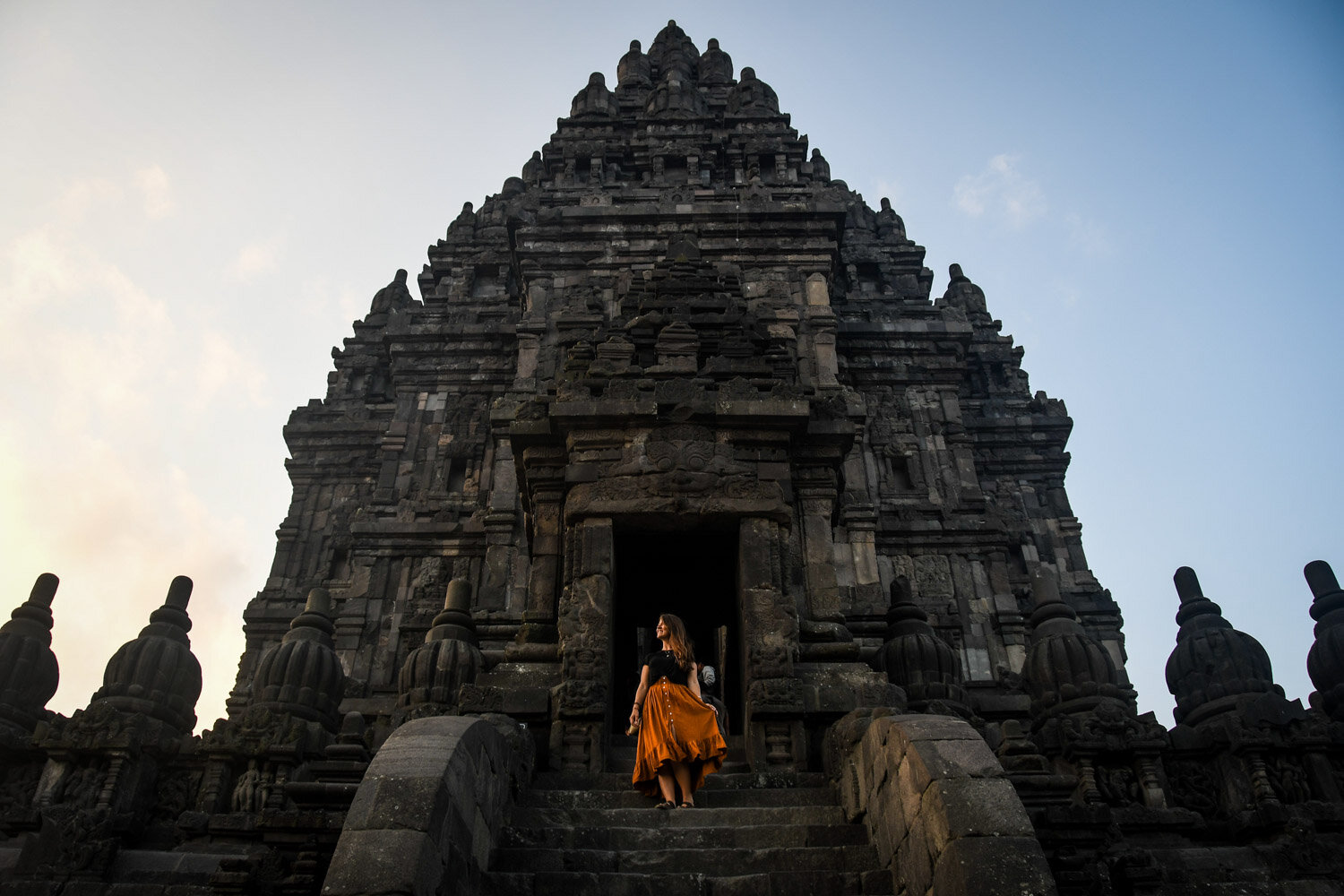 Prambanan Temple Yogyakarta Sunset