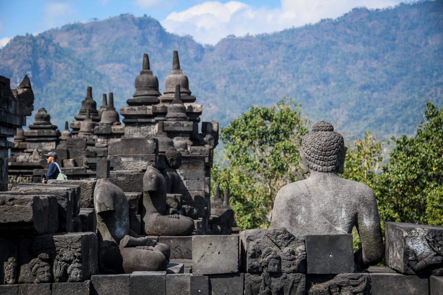 Borobudur Temple Yogyakarta Buddha Stupas