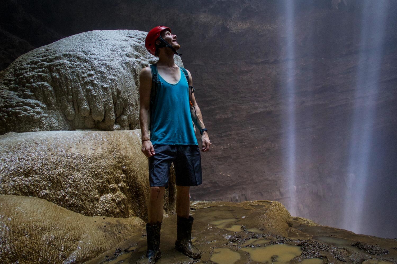 Jomblang Cave Stream of Light Yogyakarta