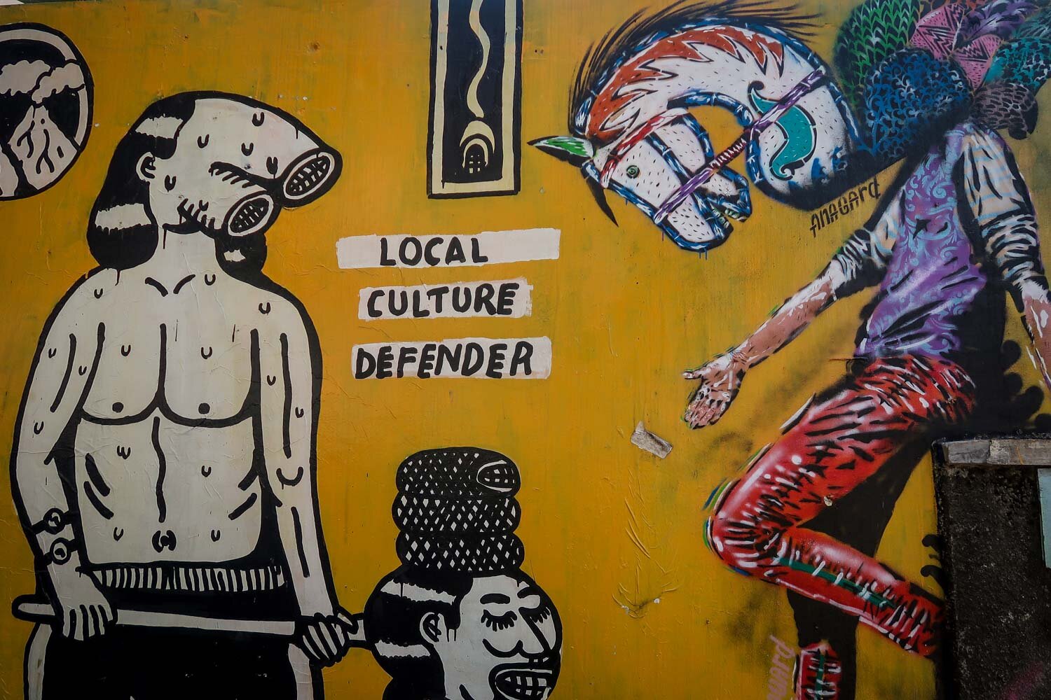 Street Art in Yogyakarta Java