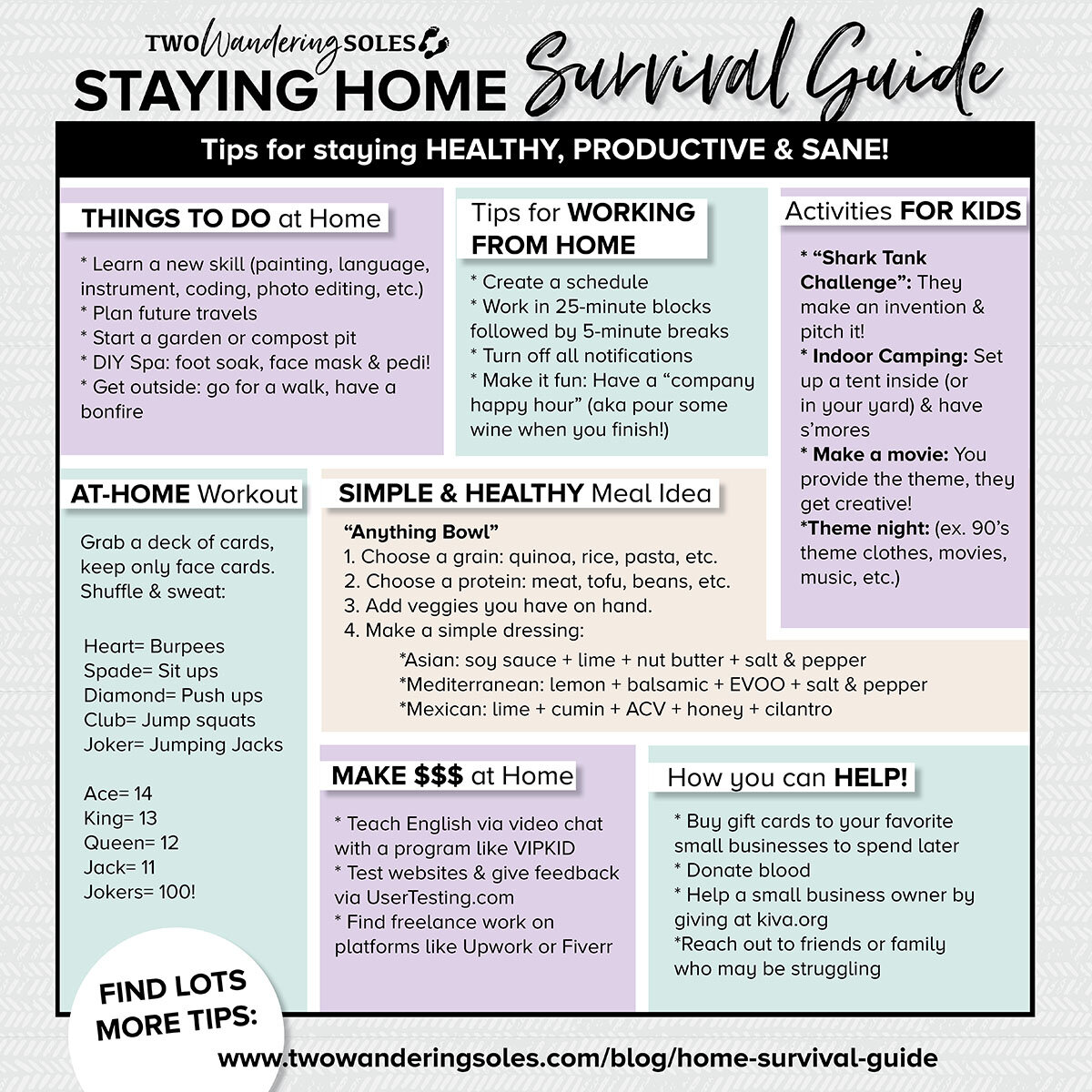 Staying Home Survival Guide