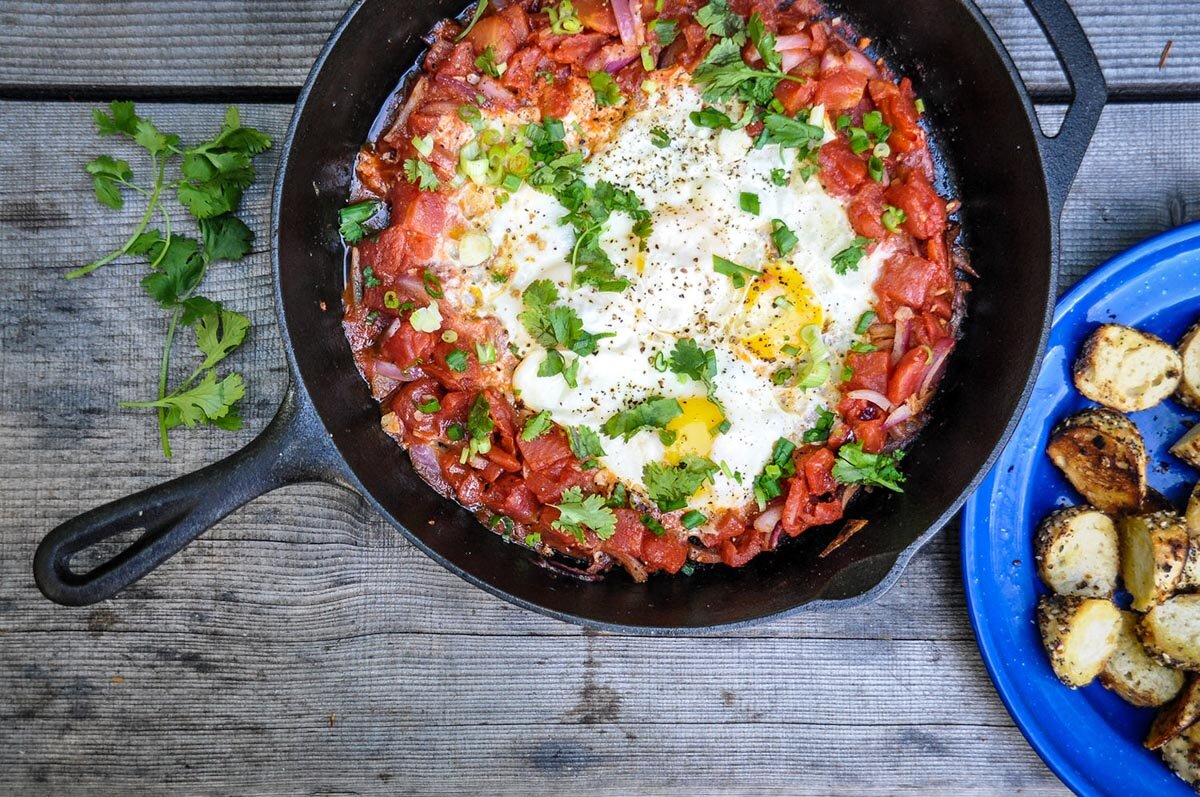 Staying Home Survival Guide | Easy meals: Shakshuka