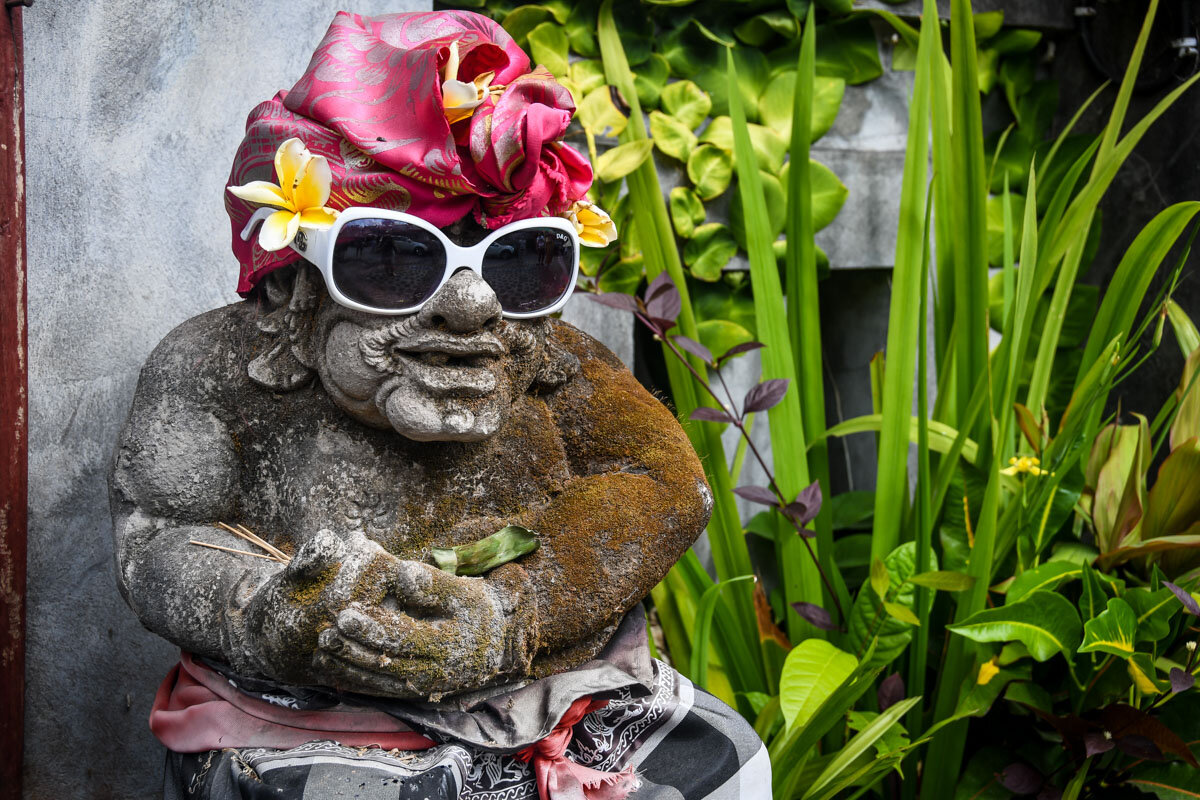 Amed Bali Tirta Gangga Water Temple Statue