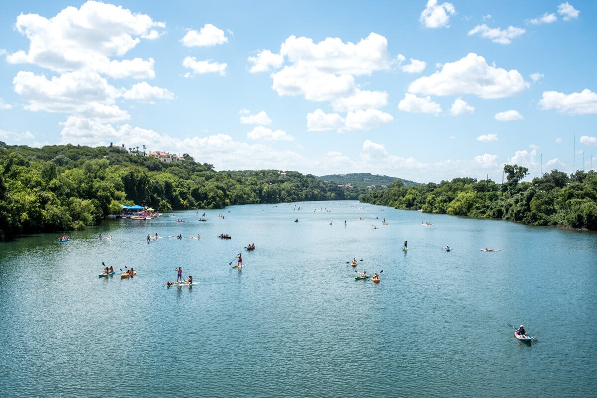 Unique Things to Do in Austin | Kayak on Lady Bird Lake