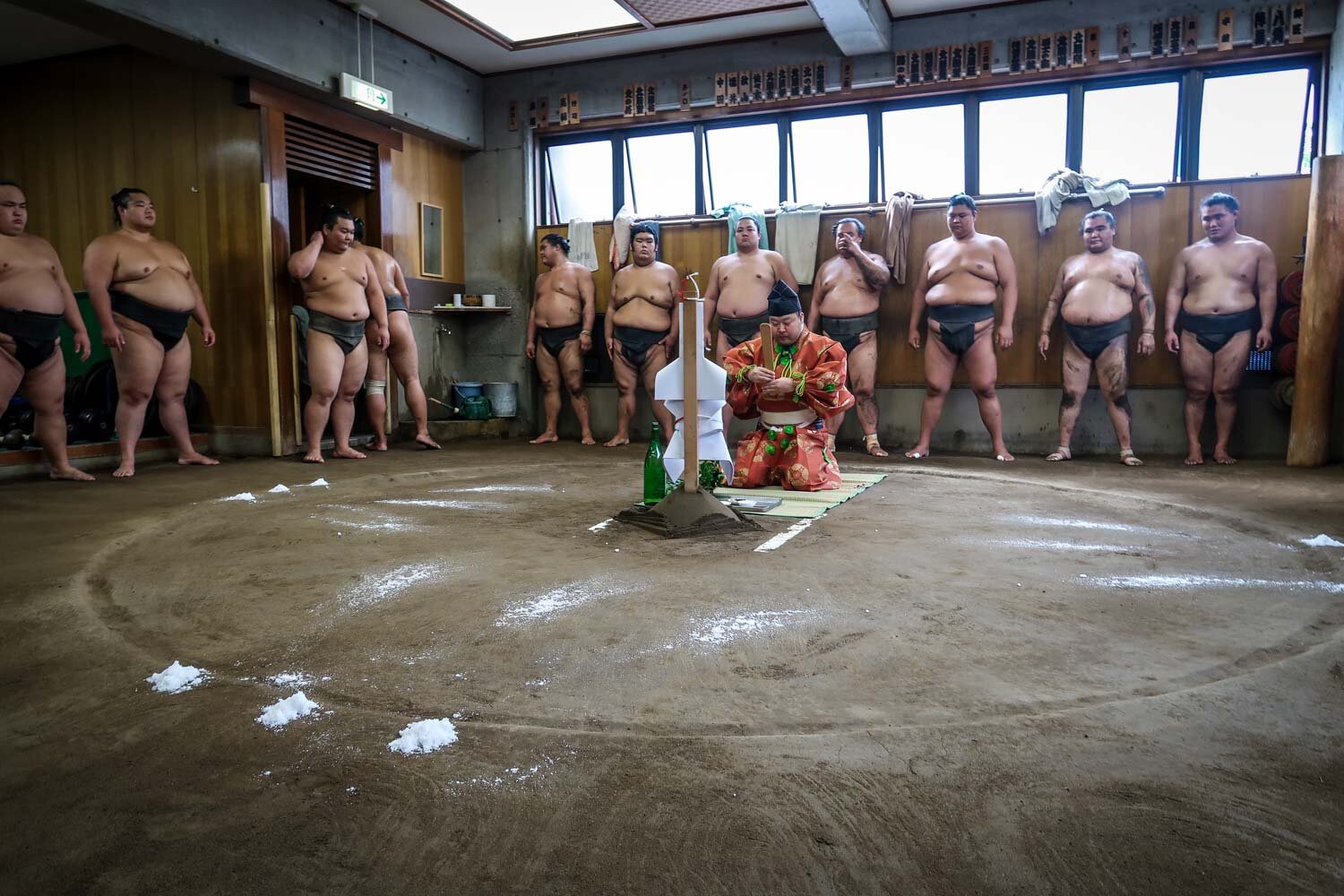 Things to do in Japan Sumo Wrestlers Training Stables