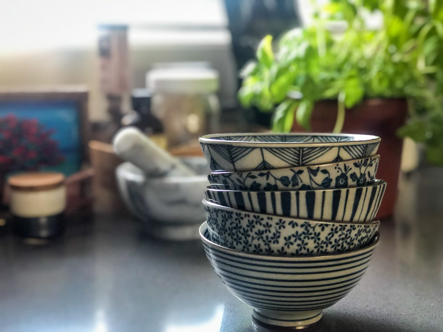 Japanese Souvenirs Ceramic Bowls