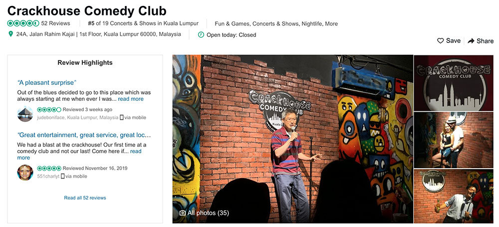 Things to do in Kuala Lumpur Comedy Club