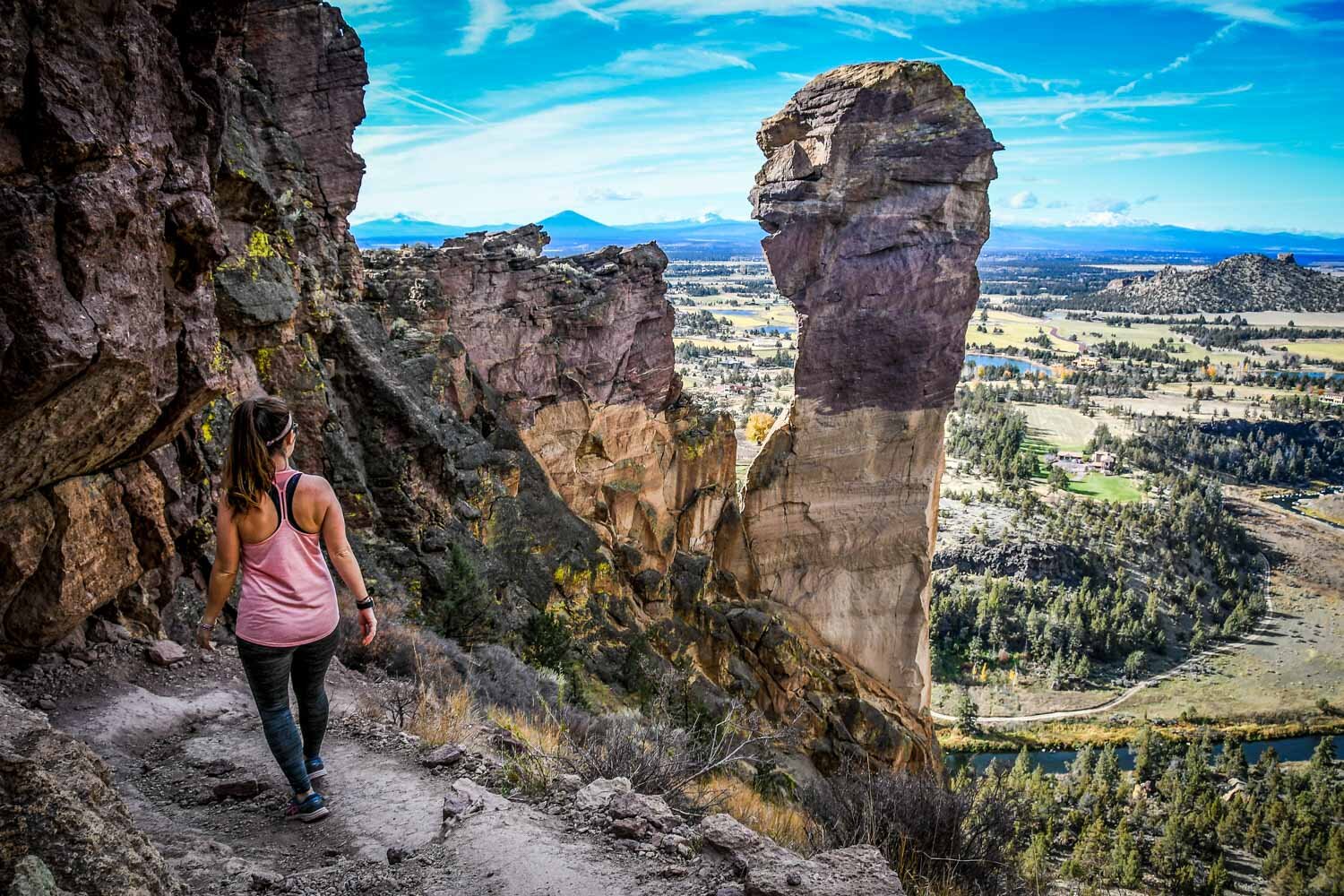 Smith Rock State Park Monkey Face Rock