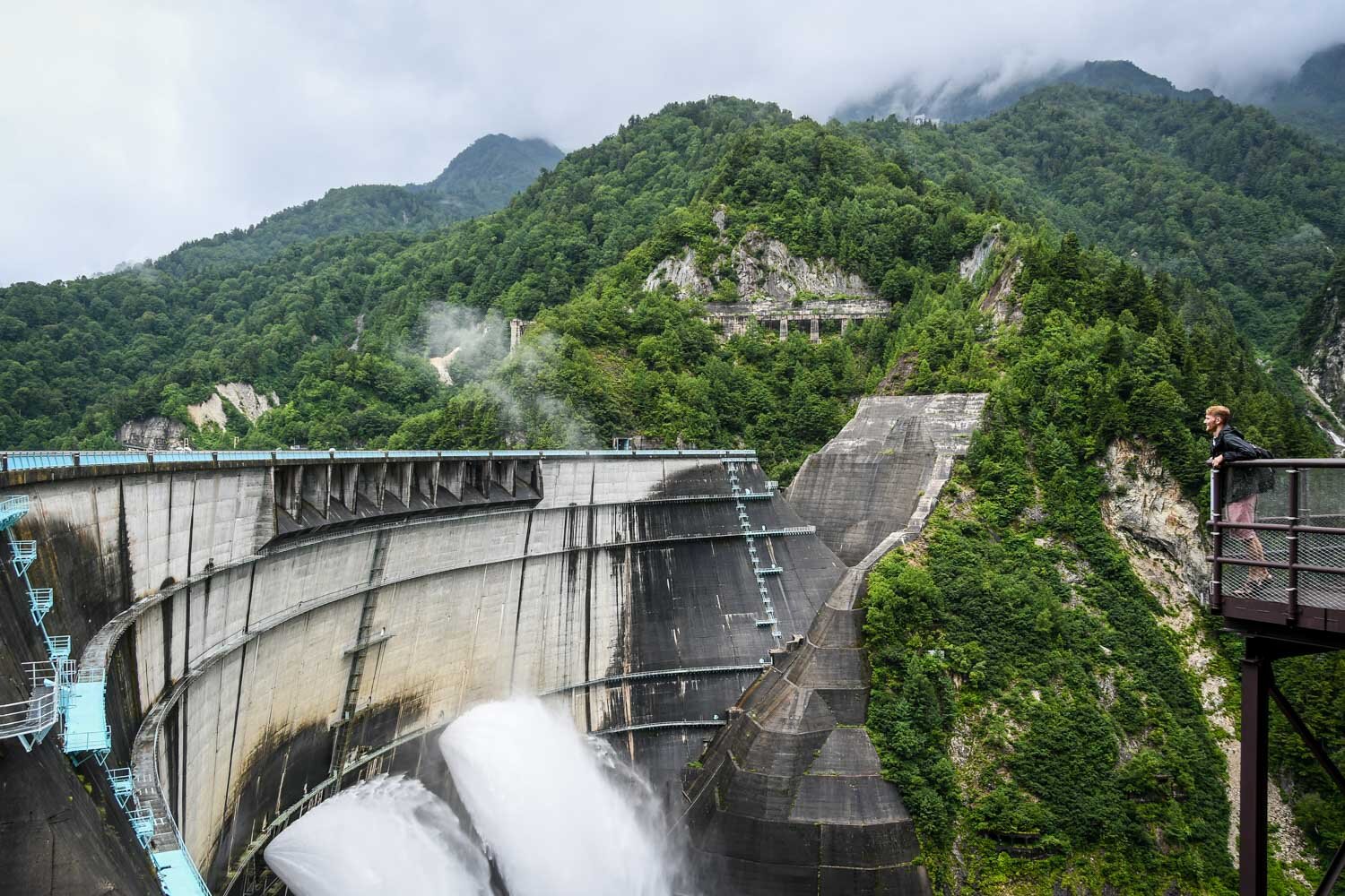 Tateyama Kurobe Alpine Route Japan Kurobe Dam