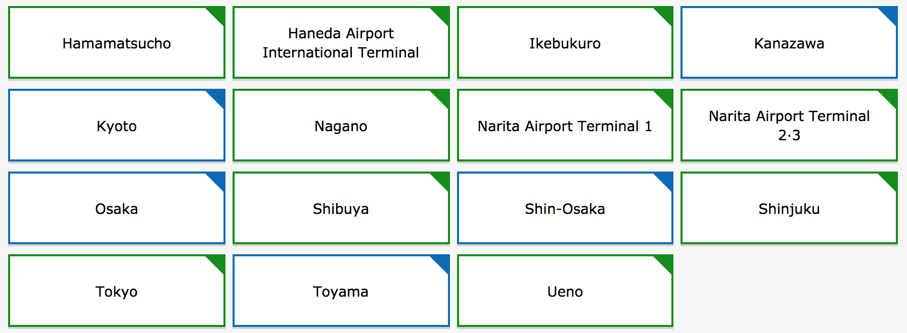 Tateyama Kurobe Option Ticket Booking Locations | Image Source: Alpen-Route.com
