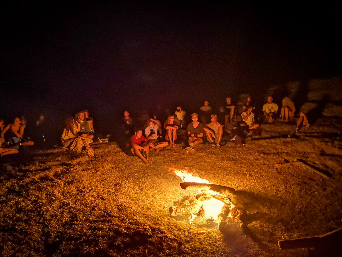 Things to Do in Lombok | Bonfire on Merese Hill