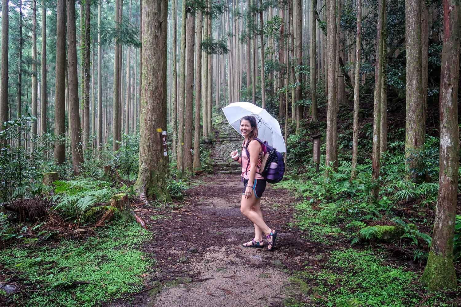 Kumano Kodo Trail Weather Rain