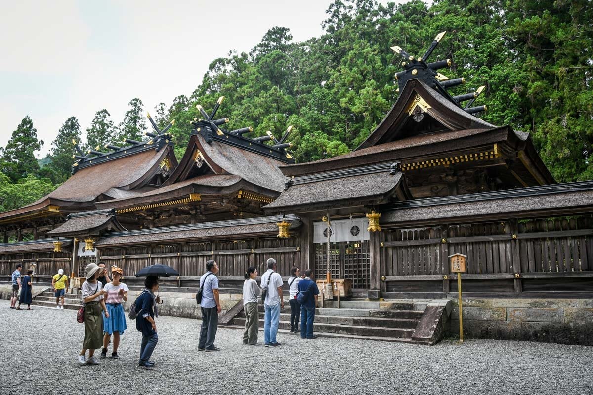 Kumano Kodo Trail Hongu Taisha Temple