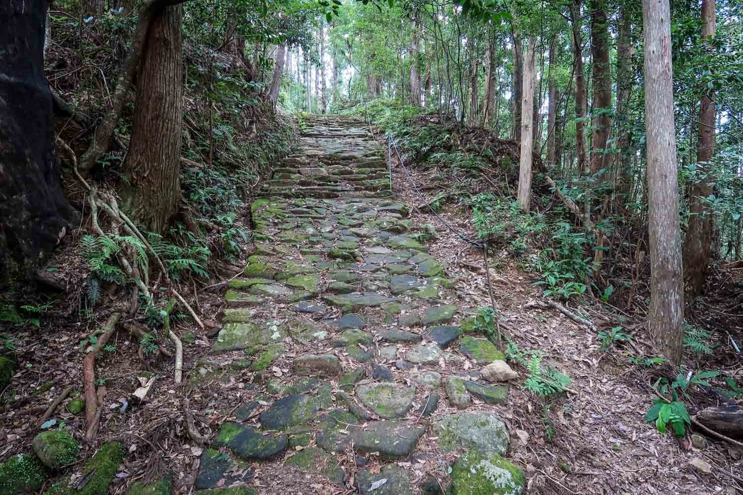 Kumano Kodo Trail Stone Steps