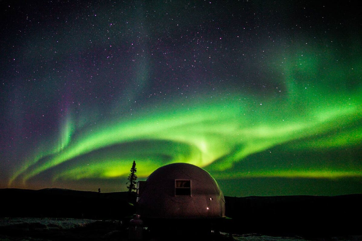 Unique Airbnb: Igloo in Alaska | Image source: Airbnb