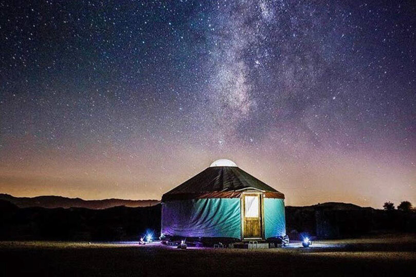 Unique Airbnb Options | Yurt in Joshua Tree