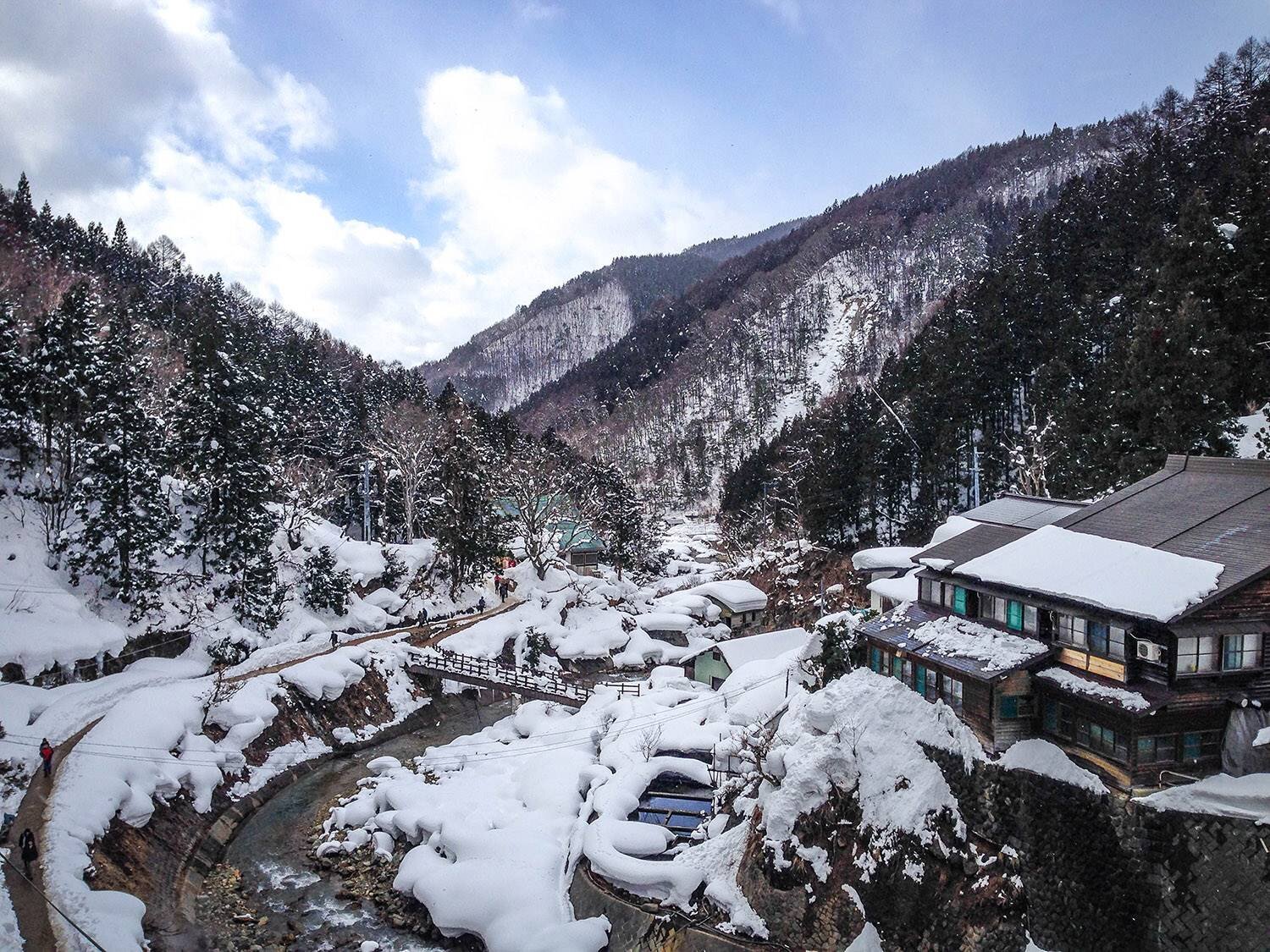 Trip to Japan Costs Nagano Mountains Snow